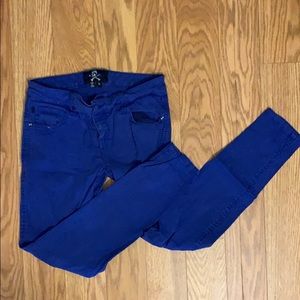 Royal Bones skinny jeans dark blue
